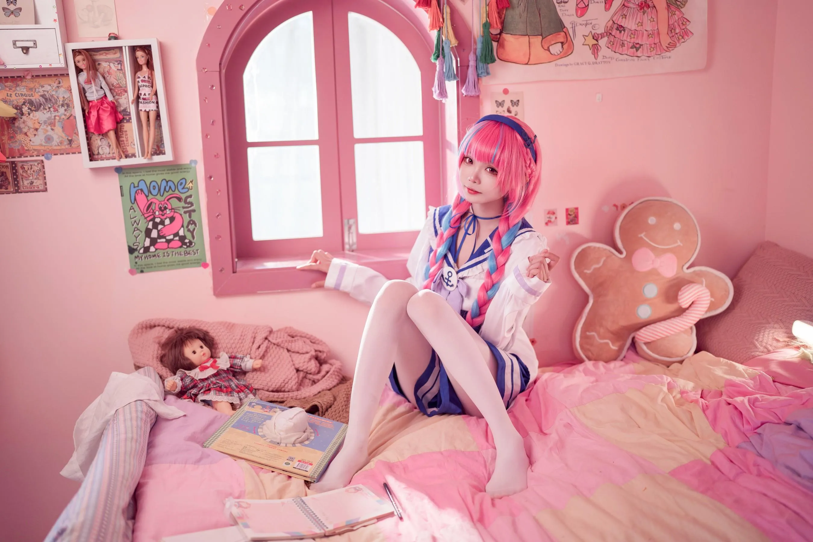 艾西Aiwest – NO.01 湊阿库娅 私服 [55P]插图1